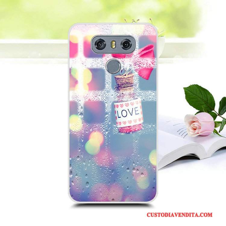 Custodia Lg V30 Creativo Di Personalità Anti-caduta, Cover Lg V30 Silicone Tendenza Tutto Incluso