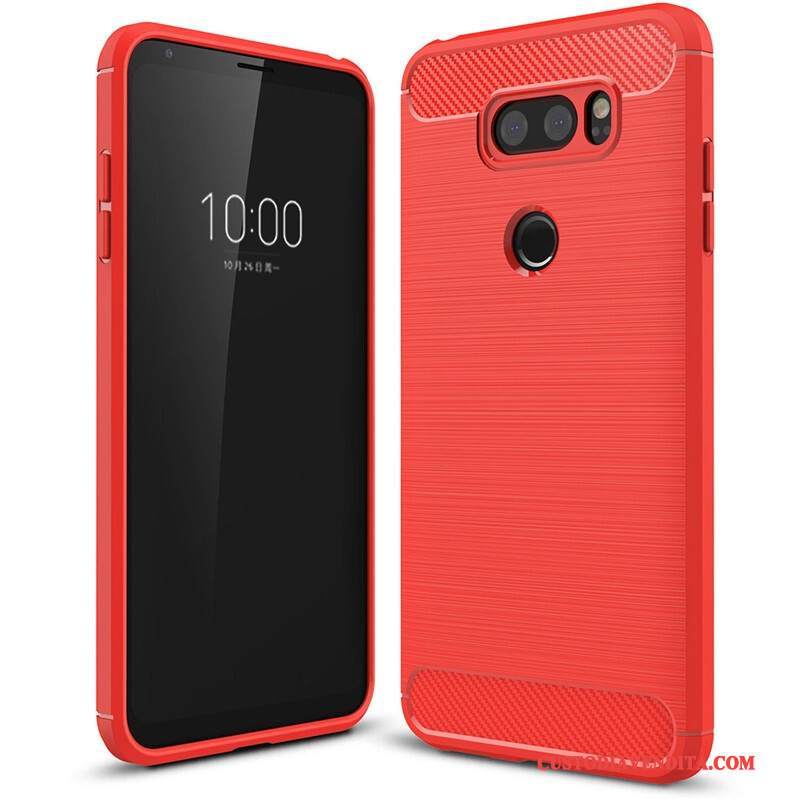 Custodia Lg V30 Silicone Anti-cadutatelefono, Cover Lg V30 Protezione Tutto Incluso Morbido