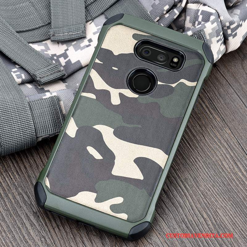 Custodia Lg V30 Silicone Camuffamentotelefono, Cover Lg V30 Protezione Morbido Anti-caduta