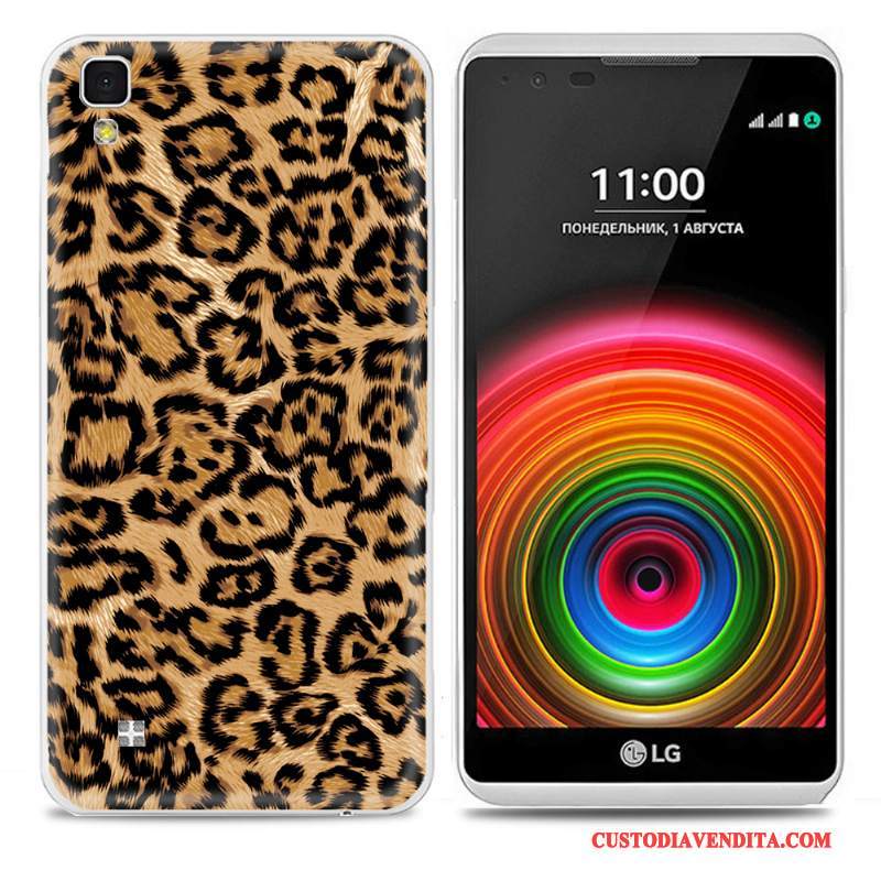 Custodia Lg X Power Colore Sottile Blu, Cover Lg X Power Protezione Morbidotelefono