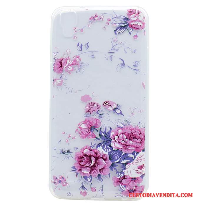 Custodia Lg X Power Protezione Blu Borse, Cover Lg X Power Hemming Sottile