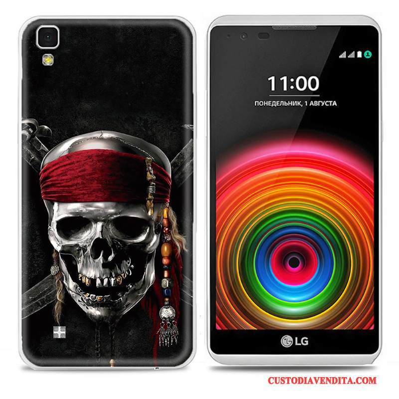 Custodia Lg X Power Protezione Morbido Anti-caduta, Cover Lg X Power Colore Rossotelefono