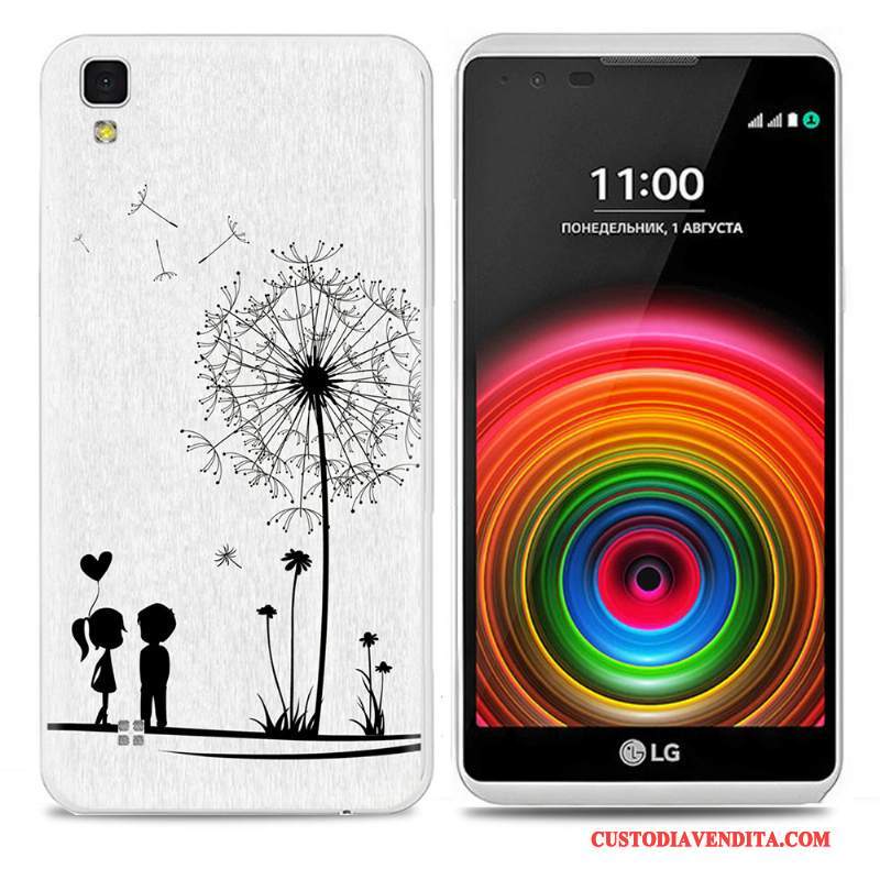 Custodia Lg X Power Protezione Morbido Anti-caduta, Cover Lg X Power Colore Rossotelefono