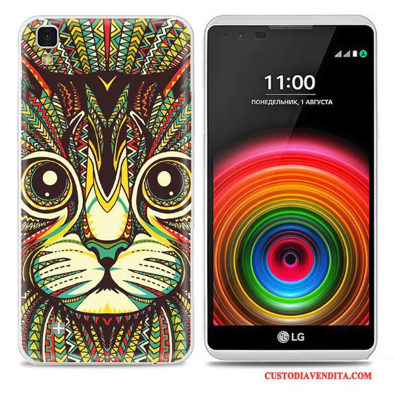 Custodia Lg X Power Protezione Morbido Anti-caduta, Cover Lg X Power Colore Rossotelefono