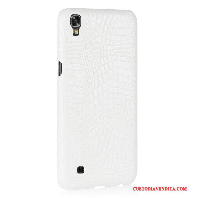 Custodia Lg X Power Protezione Telefono Difficile, Cover Lg X Power Nero Modello Coccodrillo