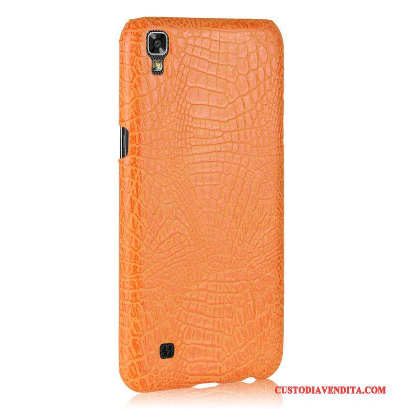 Custodia Lg X Power Protezione Telefono Difficile, Cover Lg X Power Nero Modello Coccodrillo