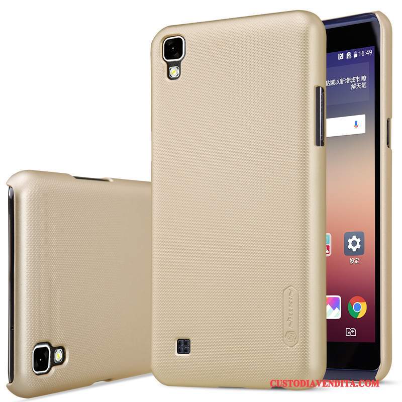 Custodia Lg X Power Protezione Telefono Difficile, Cover Lg X Power Oro Antiscivolo