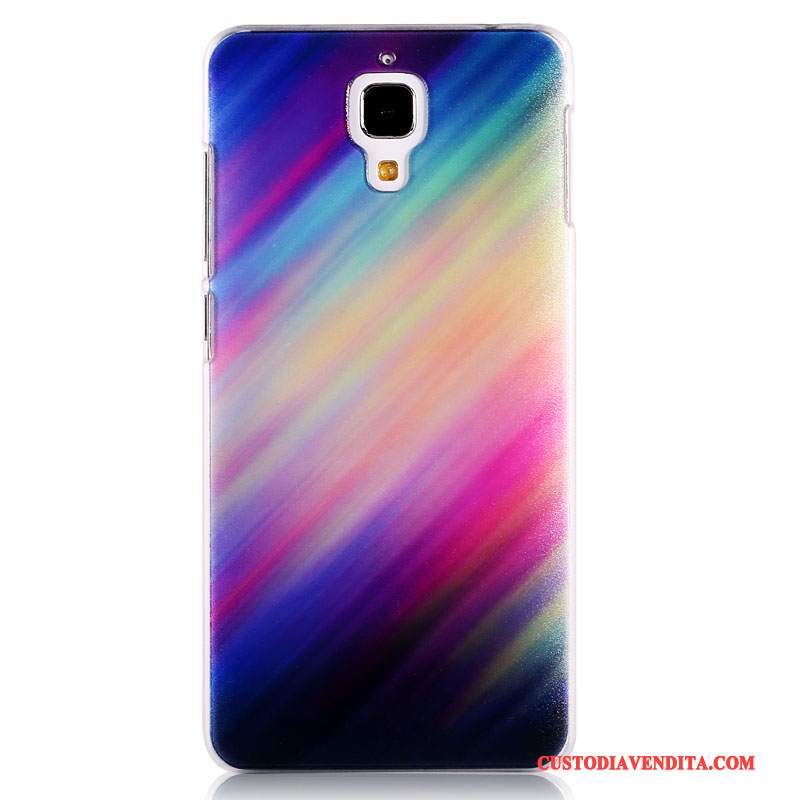 Custodia Mi 4 Cartone Animato Macchiati Piccola, Cover Mi 4 Colore Sottili Tendenza