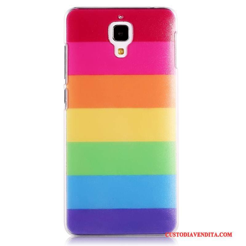 Custodia Mi 4 Cartone Animato Macchiati Piccola, Cover Mi 4 Colore Sottili Tendenza