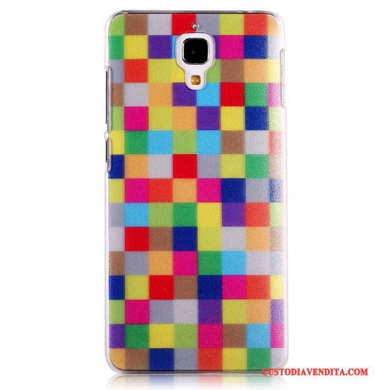 Custodia Mi 4 Cartone Animato Macchiati Piccola, Cover Mi 4 Colore Sottili Tendenza