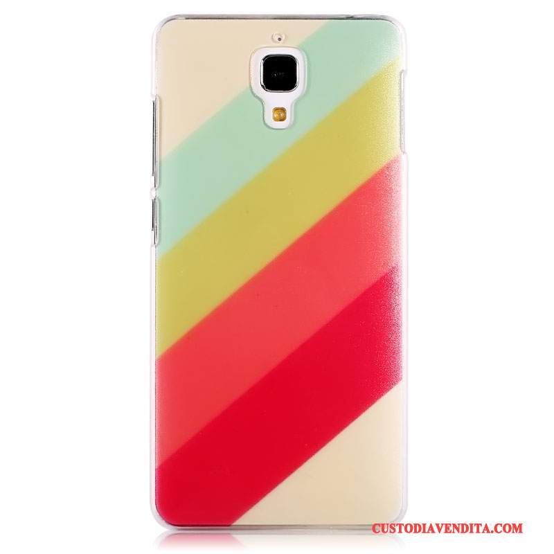 Custodia Mi 4 Cartone Animato Macchiati Piccola, Cover Mi 4 Colore Sottili Tendenza