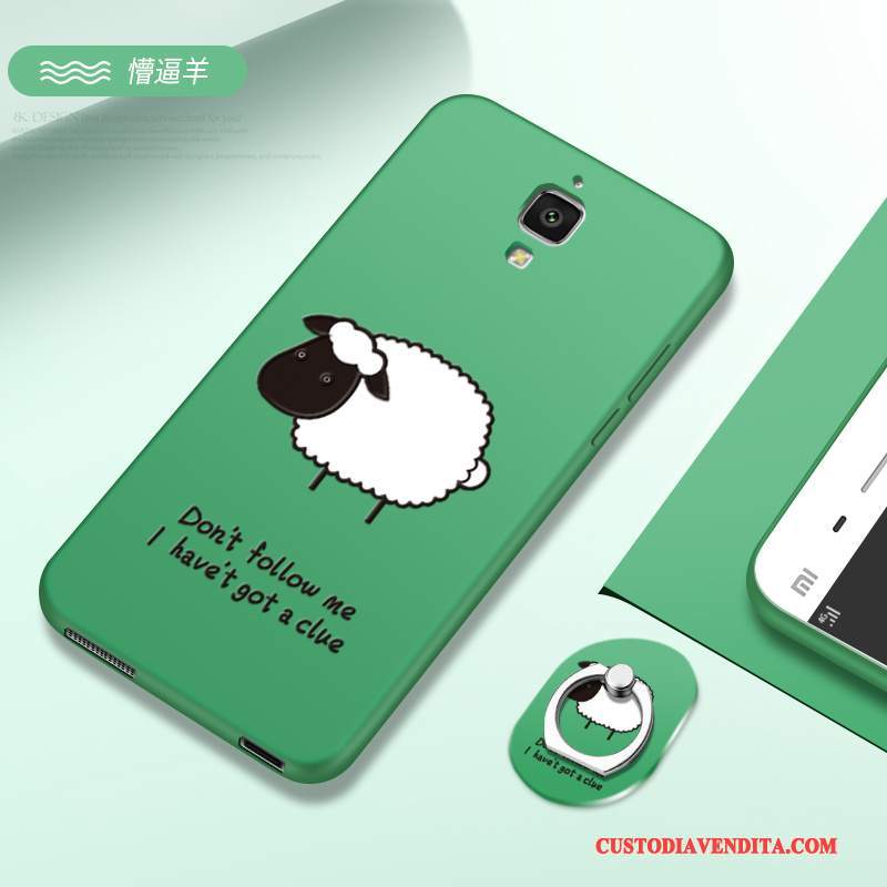 Custodia Mi 4 Cartone Animato Morbido Tutto Incluso, Cover Mi 4 Creativo Telefono Anti-caduta