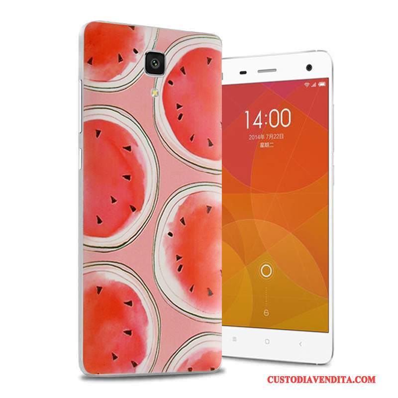 Custodia Mi 4 Cartone Animato Porporatelefono, Cover Mi 4 Protezione Piccola Coperchio Posteriore