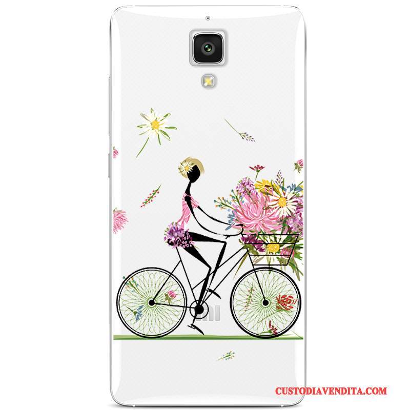 Custodia Mi 4 Cartone Animato Tutto Inclusotelefono, Cover Mi 4 Silicone Piccola Coperchio Posteriore