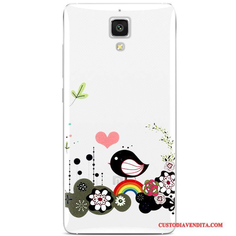 Custodia Mi 4 Cartone Animato Tutto Inclusotelefono, Cover Mi 4 Silicone Piccola Coperchio Posteriore