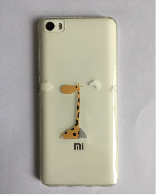 Custodia Mi 5 Cartone Animato Fresco Bello, Cover Mi 5 Silicone Piccola Tutto Incluso