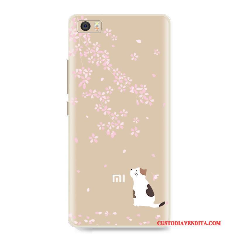 Custodia Mi 5 Cartone Animato Fresco Bello, Cover Mi 5 Silicone Piccola Tutto Incluso