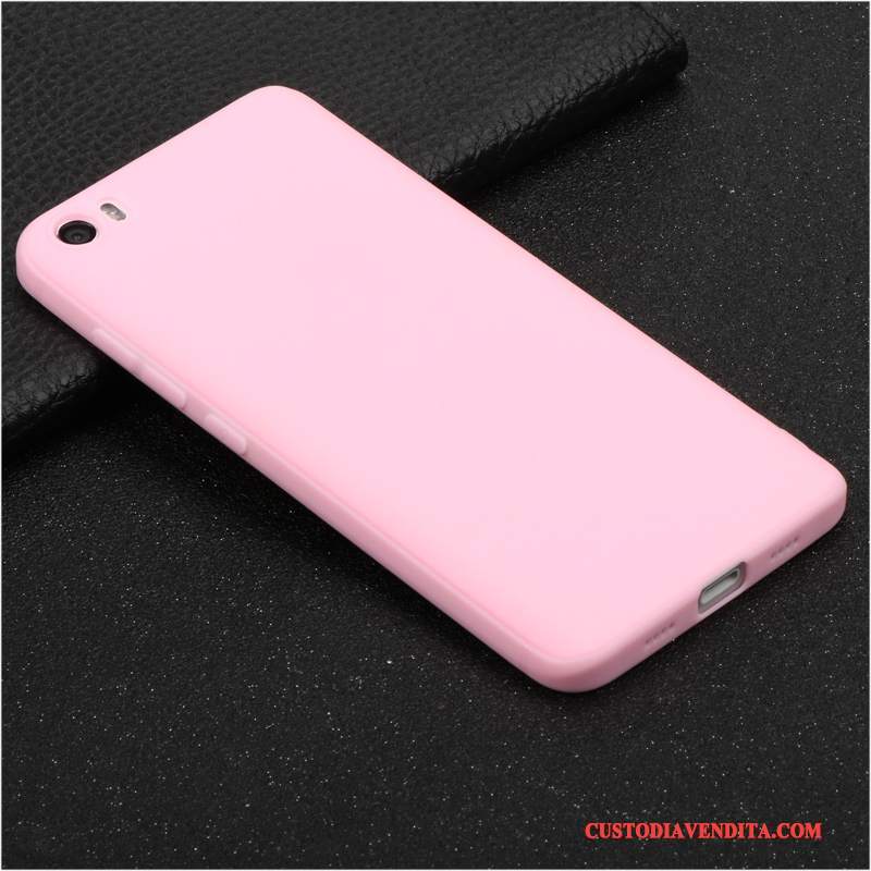 Custodia Mi 5 Silicone Leggeretelefono, Cover Mi 5 Protezione Bianco Piccola