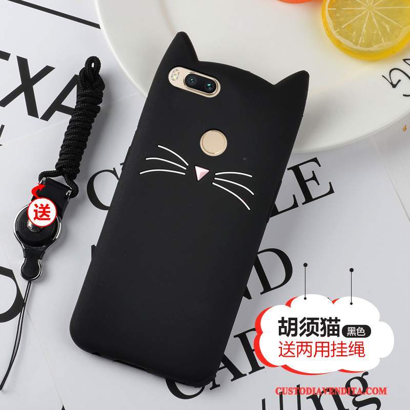 Custodia Mi 5x Cartone Animato Bello Anti-caduta, Cover Mi 5x Silicone Tutto Incluso Tendenza