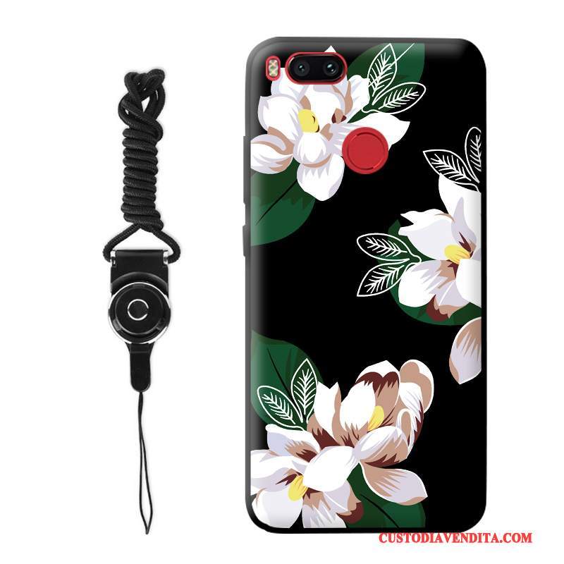 Custodia Mi 5x Colore Fiori Ornamenti Appesi, Cover Mi 5x Silicone Piccolatelefono