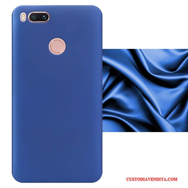 Custodia Mi 5x Creativo Difficile Semplici, Cover Mi 5x Protezione Macchiati Blu