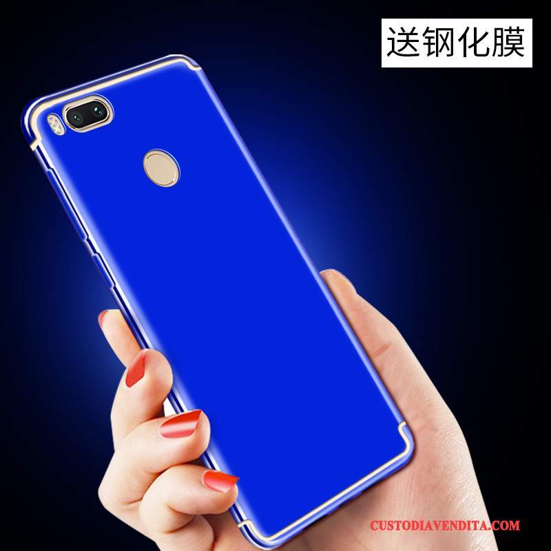 Custodia Mi 5x Silicone Tutto Inclusotelefono, Cover Mi 5x Protezione Tempra Oro