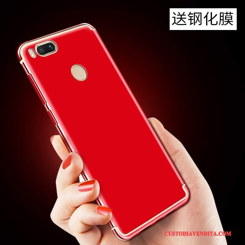 Custodia Mi 5x Silicone Tutto Inclusotelefono, Cover Mi 5x Protezione Tempra Oro