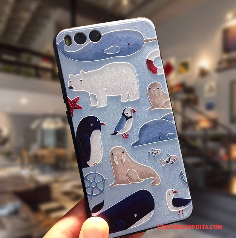 Custodia Mi 6 Creativo Telefono Ornamenti Appesi, Cover Mi 6 Silicone Difficile Tendenza