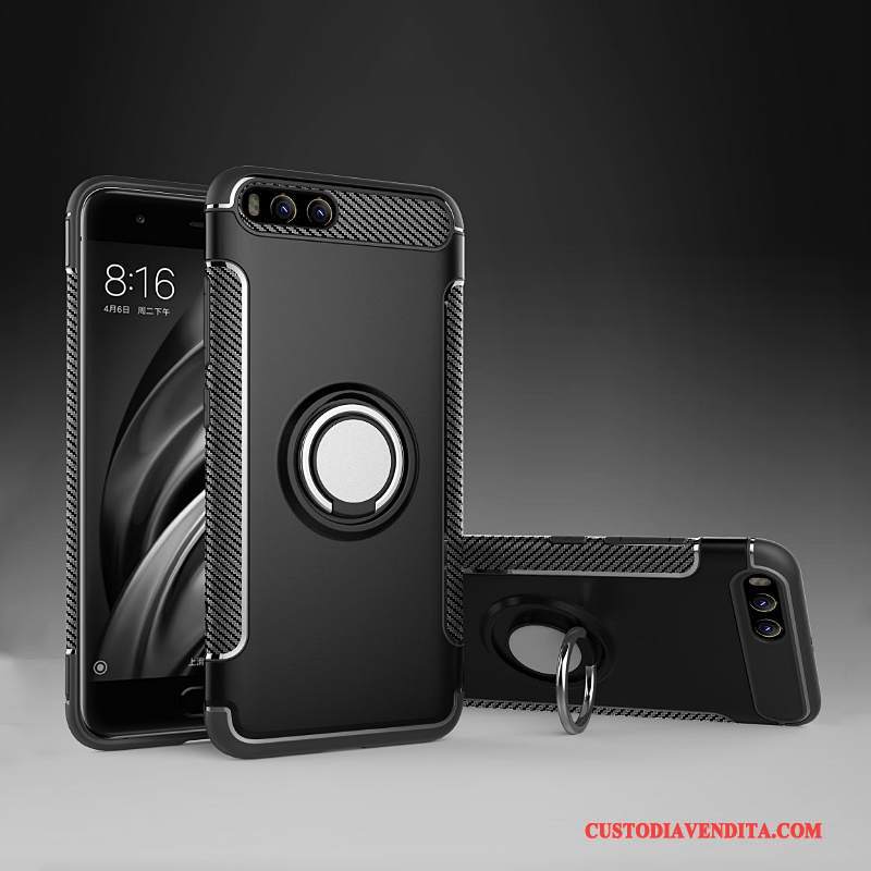 Custodia Mi 6 Pelle Supporto Anti-caduta, Cover Mi 6 Protezione Magneticotelefono