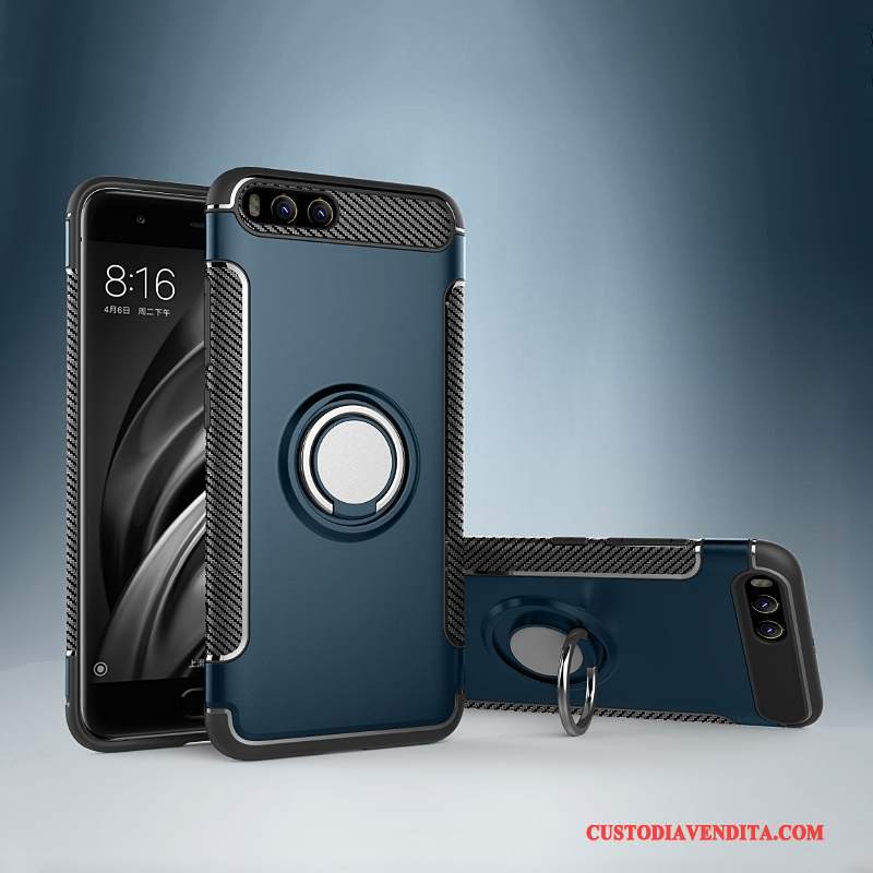 Custodia Mi 6 Pelle Supporto Anti-caduta, Cover Mi 6 Protezione Magneticotelefono