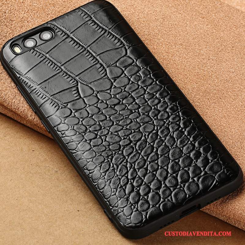 Custodia Mi 6 Silicone Piccola Lusso, Cover Mi 6 Pelle Tutto Incluso Coperchio Posteriore