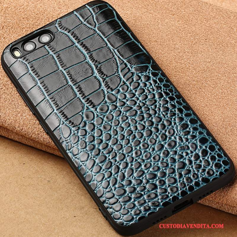 Custodia Mi 6 Silicone Piccola Lusso, Cover Mi 6 Pelle Tutto Incluso Coperchio Posteriore