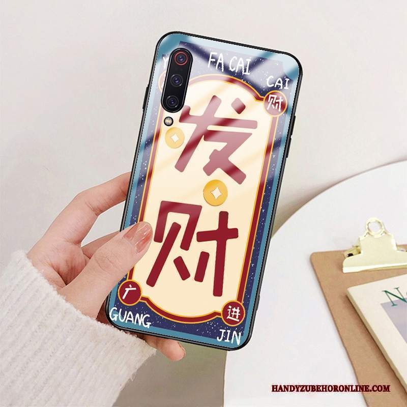 Custodia Mi 9 Lite Creativo Anti-caduta Ricchezza, Cover Mi 9 Lite Protezione Telefono Marchio Di Tendenza