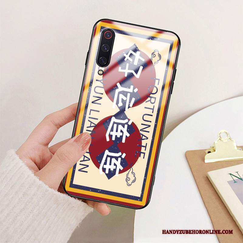 Custodia Mi 9 Lite Creativo Anti-caduta Ricchezza, Cover Mi 9 Lite Protezione Telefono Marchio Di Tendenza