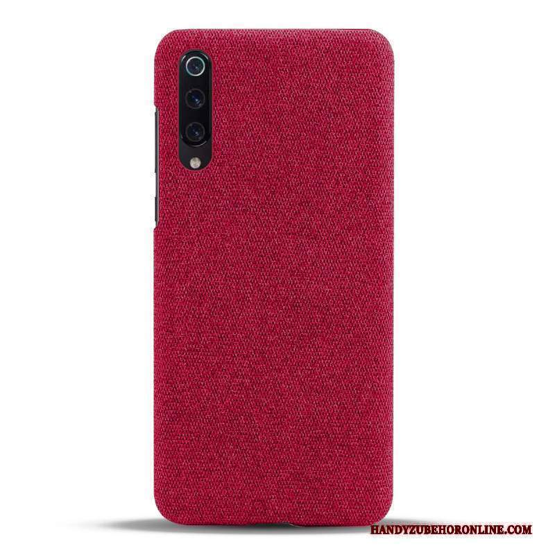 Custodia Mi 9 Lite Creativo Leggere Anti-caduta, Cover Mi 9 Lite Protezione Panno Blu