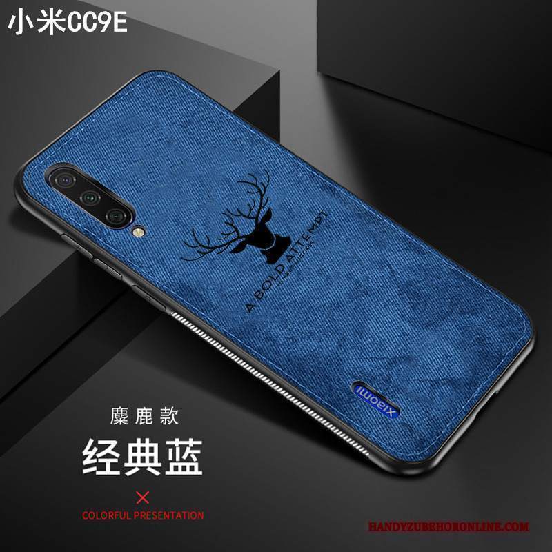 Custodia Mi 9 Lite Creativo Telefono Alce, Cover Mi 9 Lite Protezione Marchio Di Tendenza Cervo