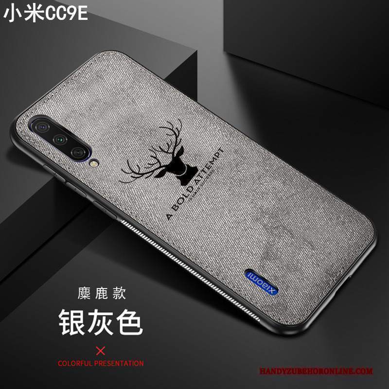 Custodia Mi 9 Lite Creativo Telefono Alce, Cover Mi 9 Lite Protezione Marchio Di Tendenza Cervo