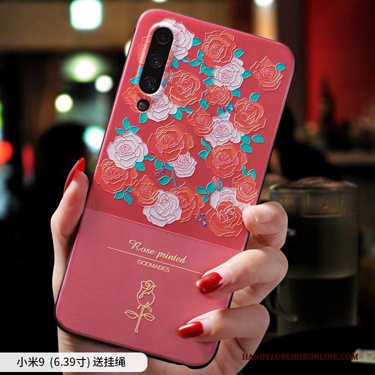 Custodia Mi 9 Moda Sottiletelefono, Cover Mi 9 Silicone Macchiati Anti-caduta