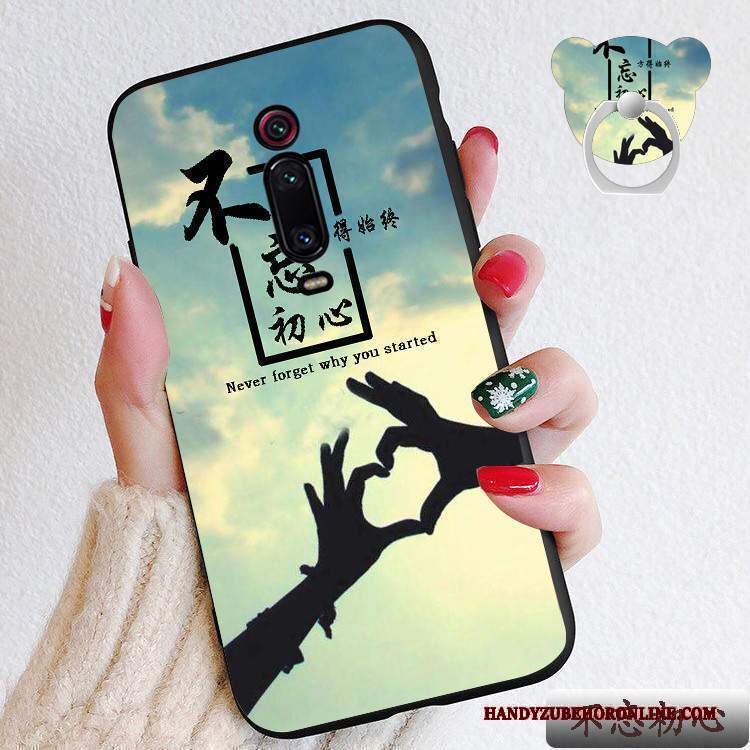 Custodia Mi 9t Pro Cartone Animato Piccola Cuore, Cover Mi 9t Pro Silicone Telefono Macchiati