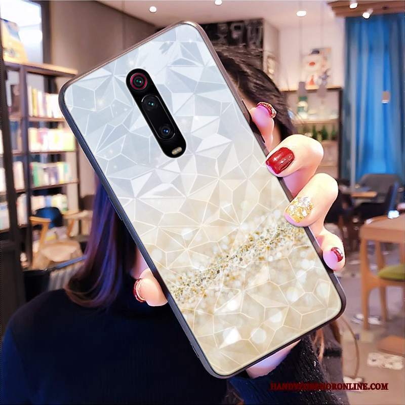 Custodia Mi 9t Pro Forma Del Diamante Personalizza, Cover Mi 9t Pro Piccola Anti-caduta