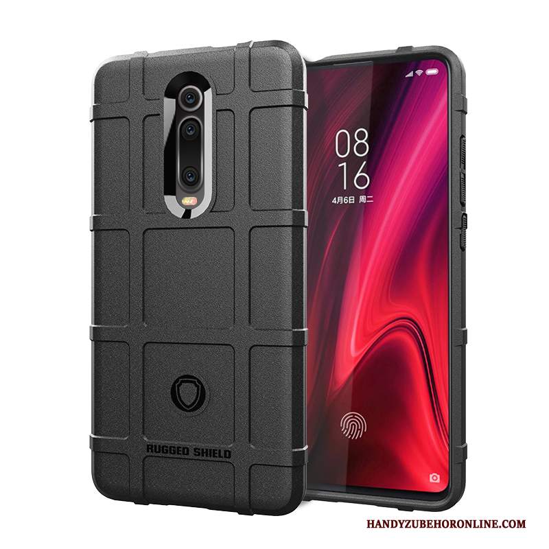 Custodia Mi 9t Protezione Magnetico Piccola, Cover Mi 9t Rosso Tutto Incluso