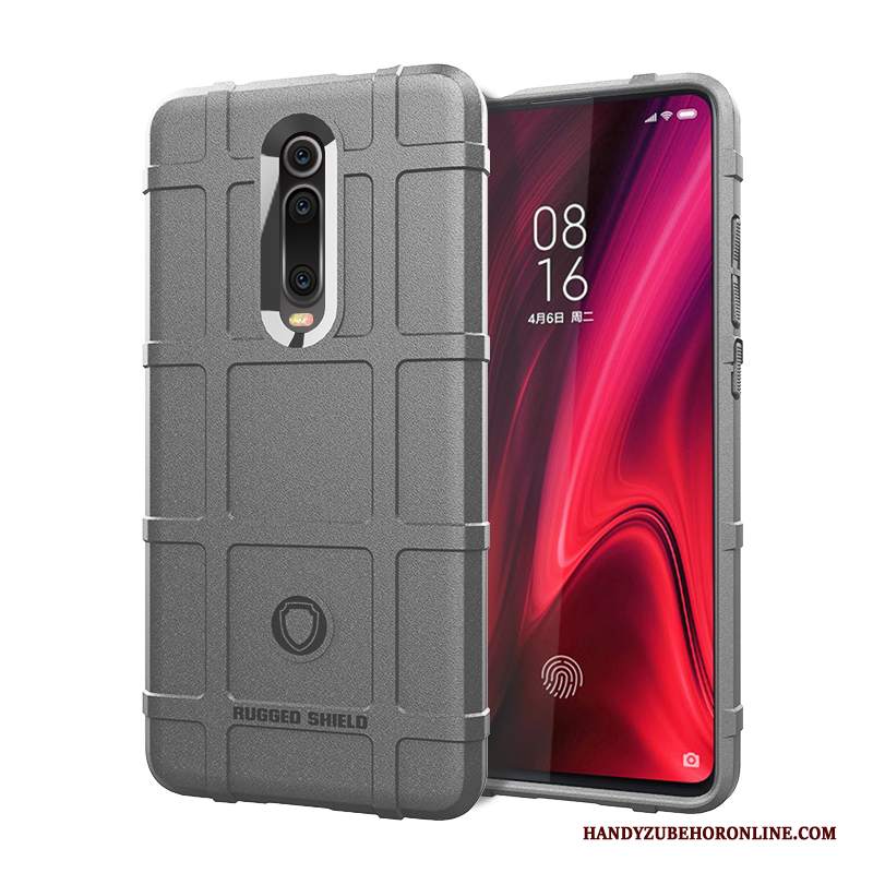 Custodia Mi 9t Protezione Magnetico Piccola, Cover Mi 9t Rosso Tutto Incluso