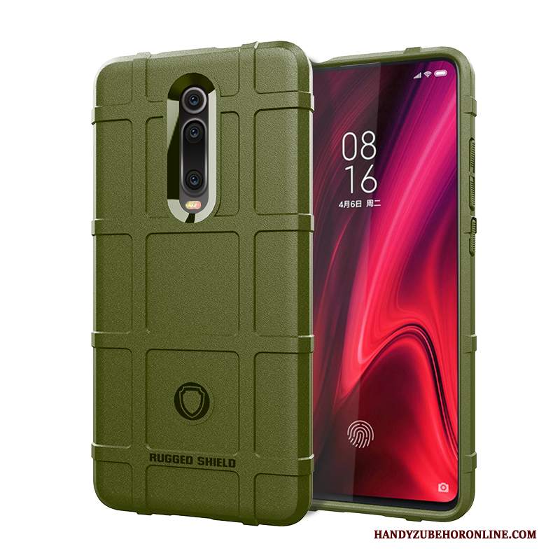 Custodia Mi 9t Protezione Magnetico Piccola, Cover Mi 9t Rosso Tutto Incluso