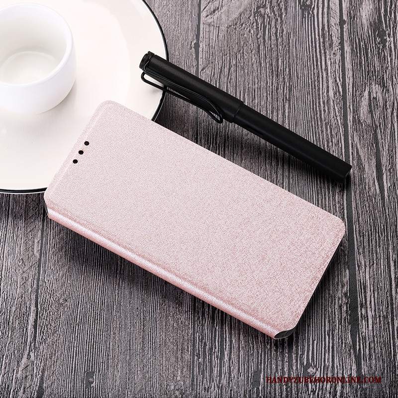 Custodia Mi 9t Protezione Piccola Rosa, Cover Mi 9t Folio Anti-caduta High End