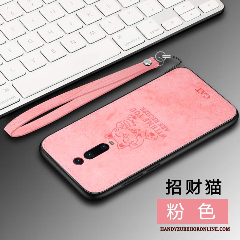 Custodia Mi 9t Silicone Marchio Di Tendenza Magnetico, Cover Mi 9t Protezione Telefono Morbido