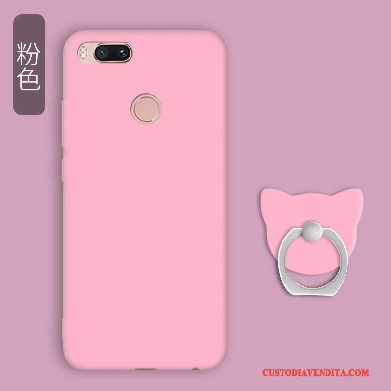 Custodia Mi A1 Fibbia Anti-caduta, Cover Mi A1 Di Personalità Rosa