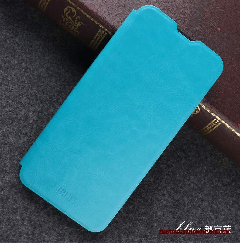 Custodia Mi A3 Pelle Personalizza Sottile, Cover Mi A3 Folio Telefono Piccola