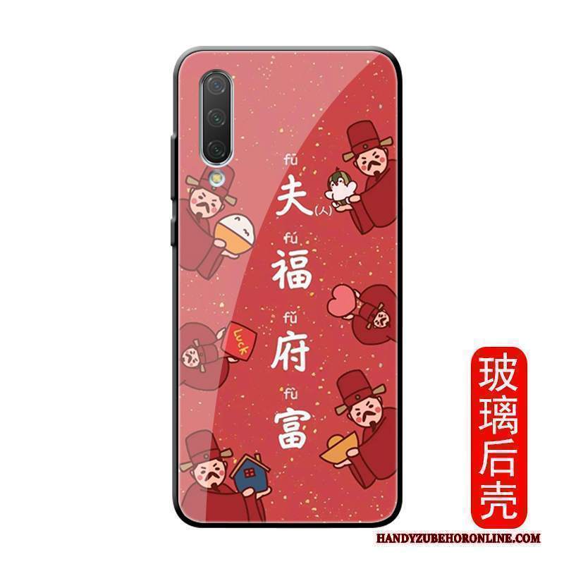 Custodia Mi A3 Protezione Specchio Morbido, Cover Mi A3 Cartone Animato Telefono Net Red