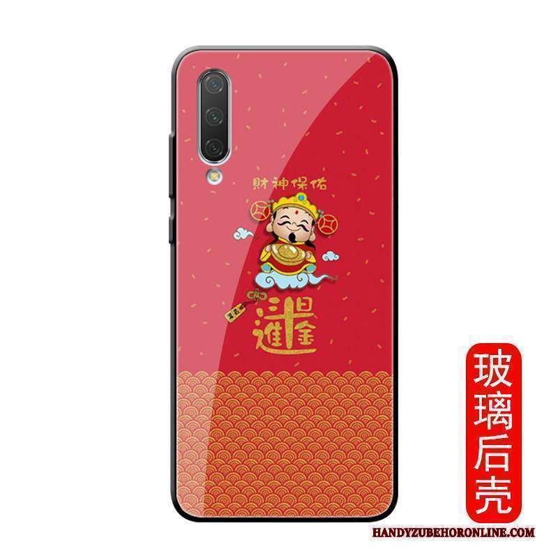 Custodia Mi A3 Protezione Specchio Morbido, Cover Mi A3 Cartone Animato Telefono Net Red