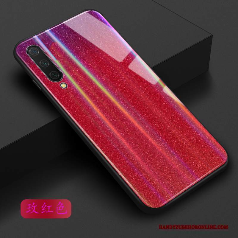 Custodia Mi A3 Protezione Telefono Anti-caduta, Cover Mi A3 Piccola Rosso